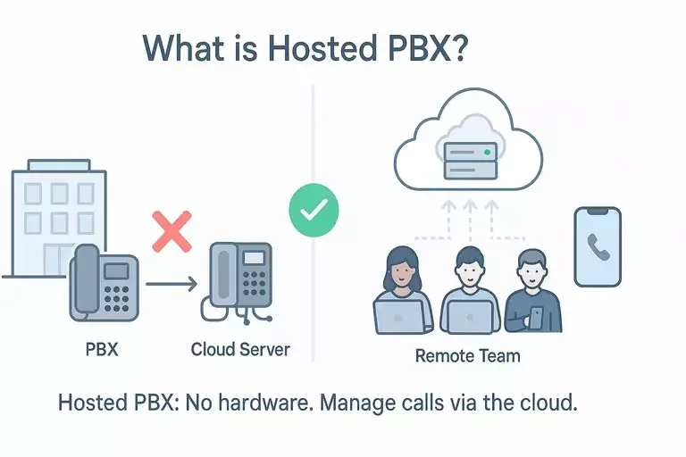 What is Hosted PBX? (Private Branch Exchange)